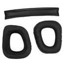 Replacement Ear Pads Cushions + Headband Pad For Logitech G930 Headphone