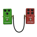 Guitar Patch Cables Right Angle, 30cm 1/4 Instrument Cables for Effect Peda