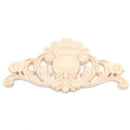 1X Exquisite Classic Rubber Wood Carved Applique Retro Furniture Craft Deco