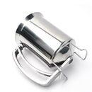 Stainless Steel Batter Funnel Handhold Pancake Batter Supply Dispenser Kitc O5O5