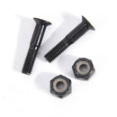 8 Pair Skateboard 25mm Black Hard Ware Bolts Parts Double Rocker Parts Screws 3C