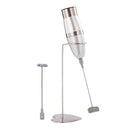Electric Milk Frother Drink Foamer Whisk Coffee Mixer Stirrer with Stand
