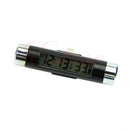 Portable 2 in 1 Car LCD Clip-on Digital Backlight Automotive Thermometer Clock