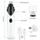 Electric Dog Pet Nail Grinder Cat Nail Claw Paw Toe Clipper Trimmer Grooming Kit