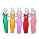 Painting Sisters Lapel Pins Women Jacket Shirts Brooches Badges Decor (C) A