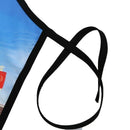 Mens Apron,Pinny fun Novelty Saucy designs for barbeques etc,red&flesh colo Q4P6