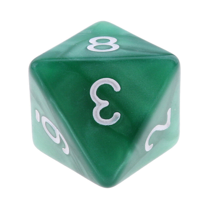 20pcs 8-Sided D8 Dices for   Roleplaying Game RPG Accessory