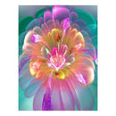 Fluorescent Flower 5D DIY Full Drill Diamond Painting Embroidery Stitch (A)
