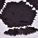 Football Reversible Change color Sequins Sew On Patch DIY Applique BagClothingOS
