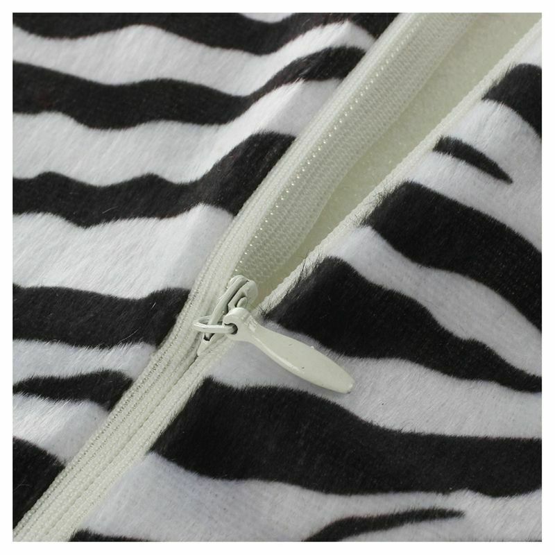 Black With White Zebra Stripe Hand Rest Soft Cushion Pillow Nail Art Design X7F1