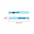10Pcs Fishing Float Rest Silicone Rotating Soft Tube Bobber Carp Fishing Tackle