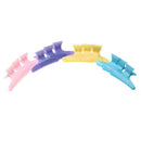 12x Colorful Hairdressing Tool Butterfly Hair Claw Salon Section Clip Clamp J8K5