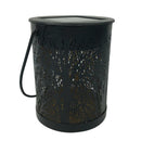Metal Rattan Outdoor Solar Hanging LED Light Garden Yard Decoration Lamp SN9F