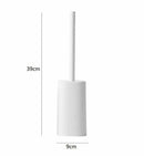 No Drilling Brush Toilet Bowl and Holder, Household Creativity Toilet Brush W7S6