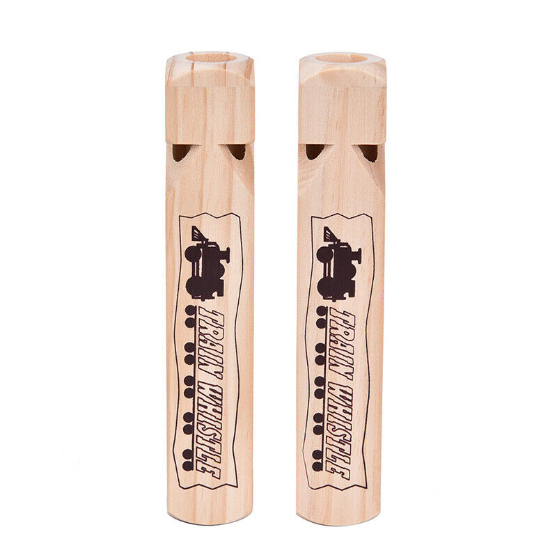 1pc Locomotive Sound Warning Steam Wood Steam Train Whistle Wooden Whis WsJ Gw