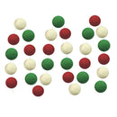 cotton thread strand of wool felt pom pom balls christmas decorations craft