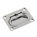 Rectangular Flush Spring Pull Lift Handle Marine Hatch Latch Accessories -
