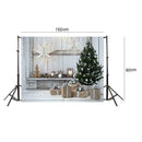 Christmas Background Cloth Snowman Home Decor Photo Studio Fabric (Y-2024) A
