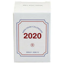1PC 2020 Mini Desktop Calendar Daily Scheduler Table Planner Yearly Organi-ME