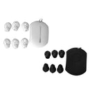 6 Pairs Earpods Cover Ear Hook For  Wireless Earphone, Black+White