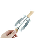Stainless Steel Rolling Cutter for Making Croissant Bread Wheel Pastry KnifEB3C