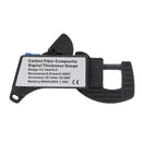 12.7mm/0.5" Carbon Fiber Composites Digital Thickness Caliper Micrometer