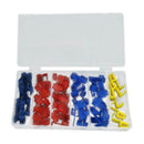 65pcs Electrical Cable Connector Wire Fast Quick Splice Lock Crimp Terminal A
