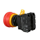 AC 600V 10A Red Sign Mushroom Emergency Stop Push Button Switch W5D1