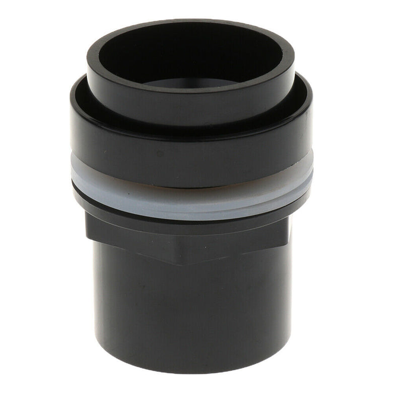 Fish Tank Water Pump Tube Aquarium Pipe Connector Adapter 50mm Dia 2x