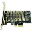 Pcie To M2/M.2 Adapter M.2 Ngff To Desktop Pcie X4 X8 X16 Nvme Sata Dual Ss