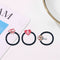 3pcs Girls Cute Rubber Band Elastic Hair Ties Ropes Women Ponytail Holder A