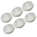Durable 6Pcs Plastic White Machine Heads Caps Knobs DIY for Acoustic/Electric