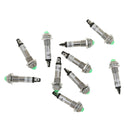 20x XD8-2 8mm 12V DC LED Metal Signal Indicator  Dash Light Red+Green