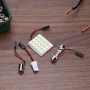 Car Interior DC 12V 5050 20SMD LED White Light Festoon Dome Lamp Panel