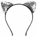 Sequins Cat Ear Girl Hairband Sexy Cat Ears Kid Hair Accessories For Women