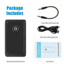 Bluetooth 5.0 Transmitter and Receiver 2-in-1 Wireless 3.5mm Adapter TOP Au J8U9