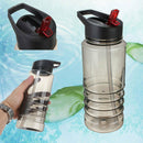 4PCS Flip Straw Drinks Sport Hydration Water Bottle for Running Cycling  XJO