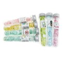 Portable soap tube paper travel washing slice sheets hand bath scented foa ` Hn