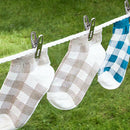 20pcs Washing Line Clothes Pegs Hang Pins Clips Windproof Clamp Stainless-Steel