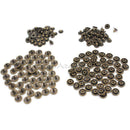 12mm Metal Buttons Snap Fastener Press Stud Sew On Sewing Fabric Craft