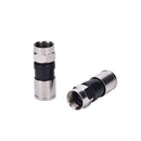 4x RG6 F Type Compression Snap Seal Connector For Sky Satellite Virgin Cable  Hn
