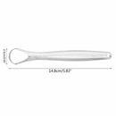 Stainless Steel Tongue Cleaner Scraper Oral Care Bad Breath Sweeper Tool 1X