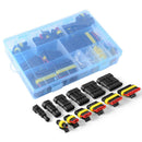 1 Set Waterproof Car Auto Electrical Wire Connector Plug Kit 1-6 Pin Way