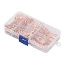 60x SC Bare Ring Terminals lug Tinned Copper Tube Lug Battery Wire Connector