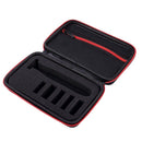 1X(Shaver Case Travel Electric Shaver Storage Organizer Carrying Bag (Red Z