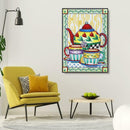 5D DIY Special Shaped Diamond Painting Kettle Cross Stitch Mosaic Craft Kit