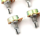 10x 100K Ohm Linear Taper Rotary Potentiometer Panel Pot B100K 15mm 3Pin WH14 OZ
