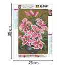 5D DIY Full Drill Diamond Painting Cross Stitch Embroidery (Flower)