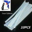 10pc 7mm*10cm Hot Melt Glue Stick Adhesive Sticks Kit Craft Attaching DIY Tool