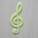 Wonderful Musical Note Glow In The Dark Stickers Bedroom Room Wall Decor JR